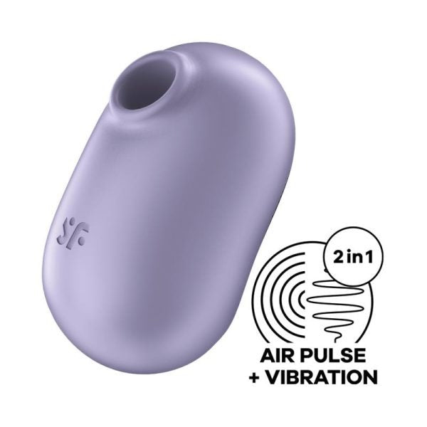 Satisfyer Pro To Go 2 Rechargeable Air Pulse Stimulator + Vibration - Violet