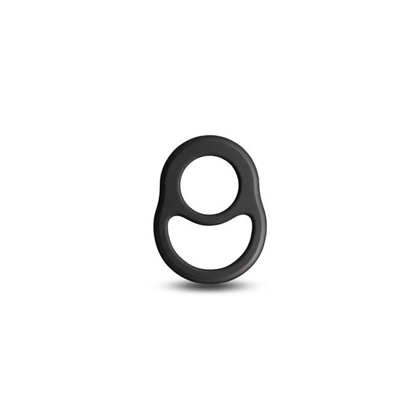 NS Novelties Renegade Super Stretchable Cradle Cock Ring - Black
