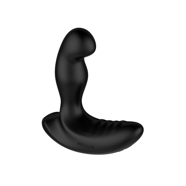 Nexus Ride Rechargeable Vibrating Prostate & Perineum Massager with Remote Control - Black