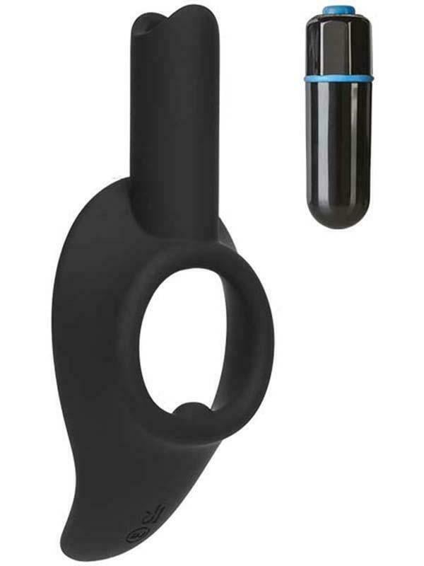 Kink by Doc Johnson Cock Jock Vibrating Silicone C-Ring