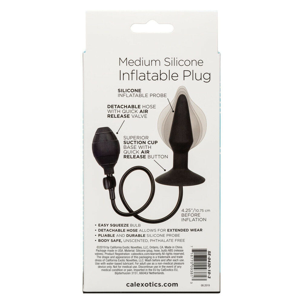 CalExotics Medium Silicone Inflatable Plug