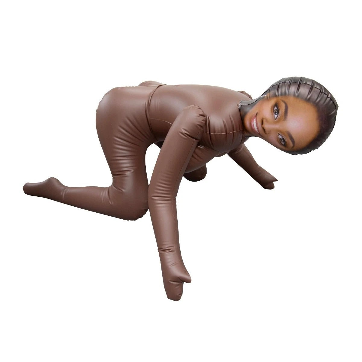 NMC My Fair Lady Doggy Style Inflatable Love Doll - Brown