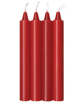 Icon Brands Make Me Melt Warm Drip Candles Red Hot 4pk