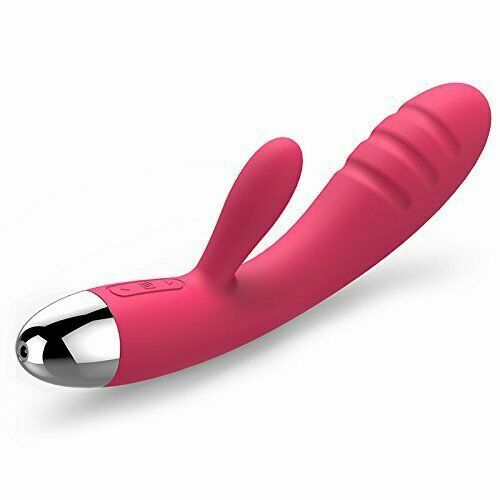 Svakom Barbara Rechargeable Ribbed Dual Motor Vibrator - Plum