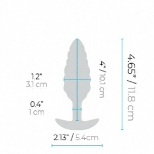 b-Vibe Bump Textured Vibrating Anal Plug