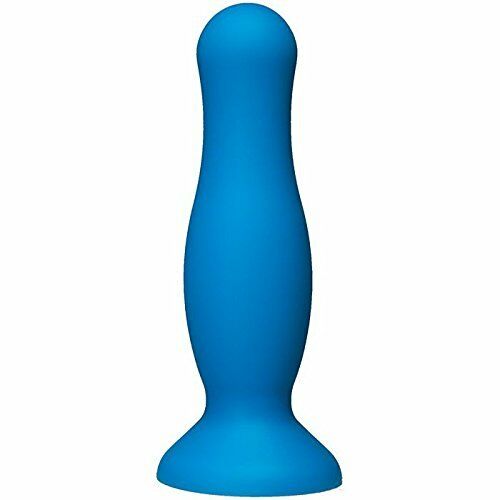 Doc Johnson American Pop! Mode 5" Silicone Anal Plug - Blue