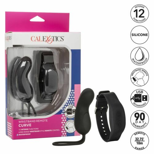 CalExotics Wristband Remote Curve Vibrator