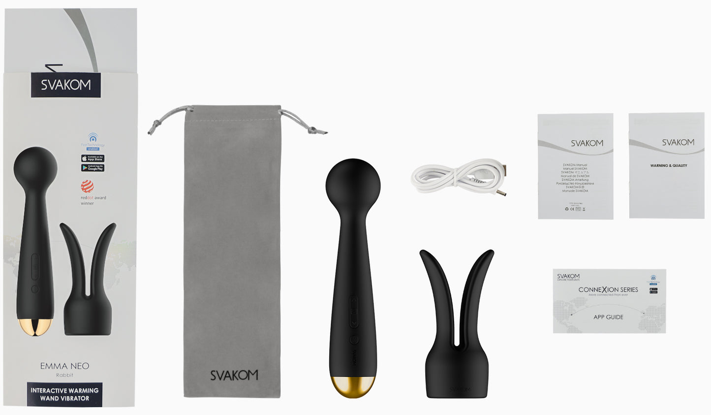 Svakom Emma Neo Warming Wand with App Control