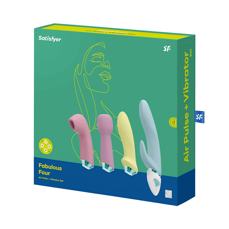 Satisfyer Fabulous Four Rechargeable Air Pulse & Vibrator Set