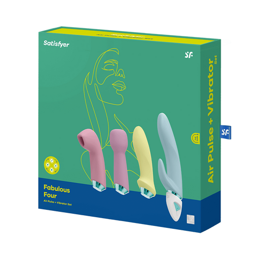 Satisfyer Fabulous Four Rechargeable Air Pulse & Vibrator Set