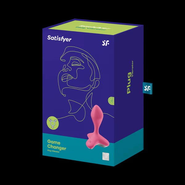 Satisfyer Game Changer Rechargeable Vibrating Plug - Pink
