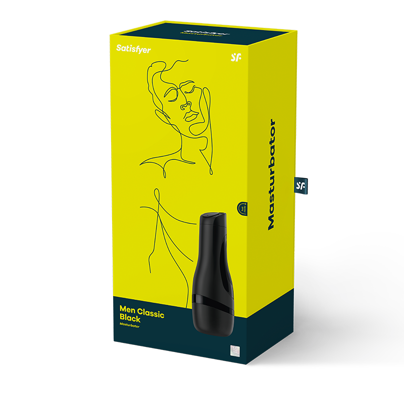 Satisfyer Men Classic Masturbator - Black
