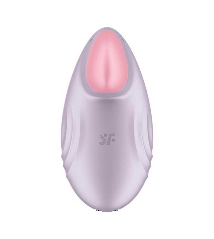 Satisfyer Tropical Tip Lay On Vibrator - Lilac