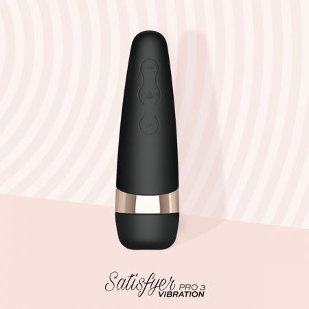Satisfyer Pro 3+ Air Pulse Stimulator + Vibration