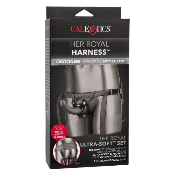 CalExotics Her Royal Harness - The Royal Ultra-Soft Set