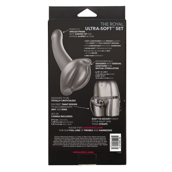 CalExotics Her Royal Harness - The Royal Ultra-Soft Set