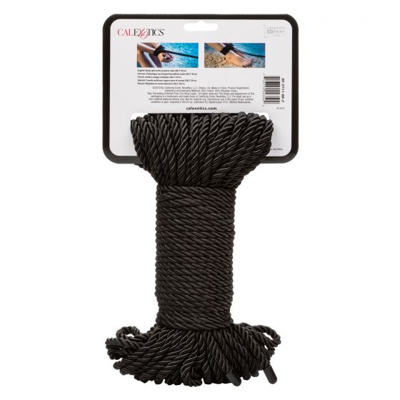 CalExotics Scandal BDSM 30 Metre Rope - Black