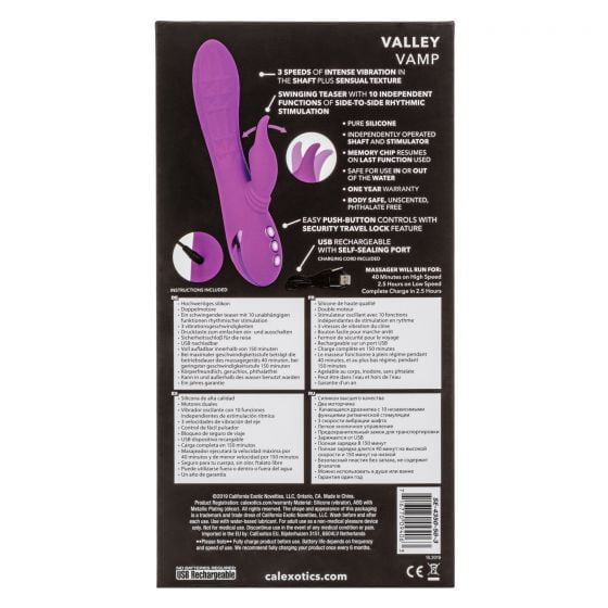 California Dreaming Valley Vamp Rechargeable Vibrator