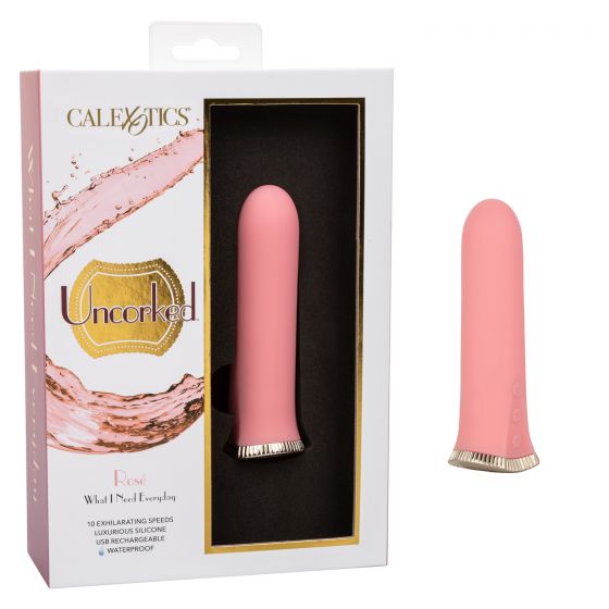 CalExotics Uncorked Rose Rechargeable Mini Bullet Vibrator
