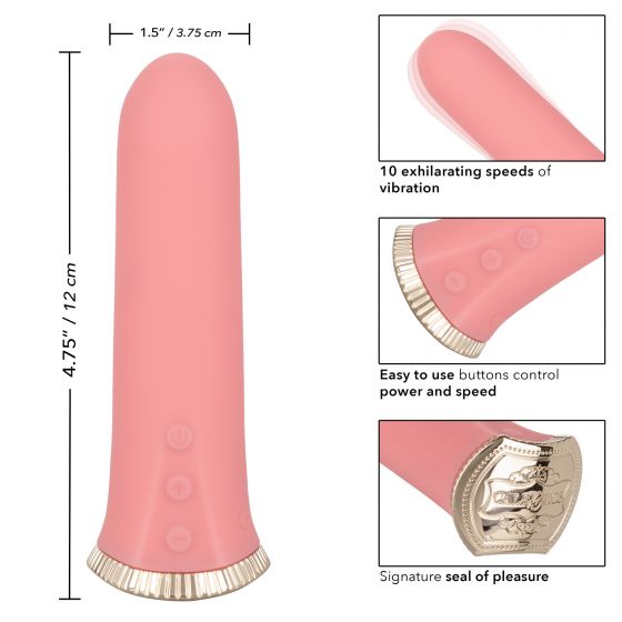 CalExotics Uncorked Rose Rechargeable Mini Bullet Vibrator