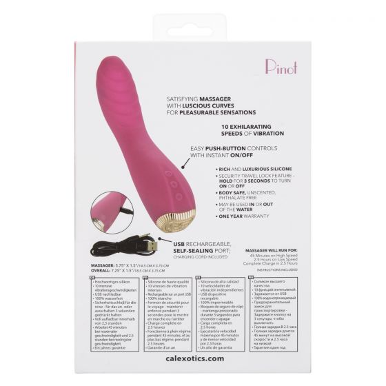 CalExotics Uncorked Pinot Rechargeable G-Spot Vibrator