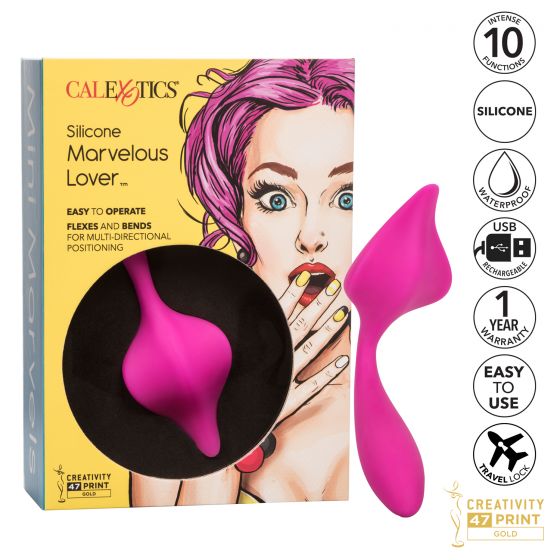 CalExotics Mini Marvels Silicone Marvelous Lover Stimulator