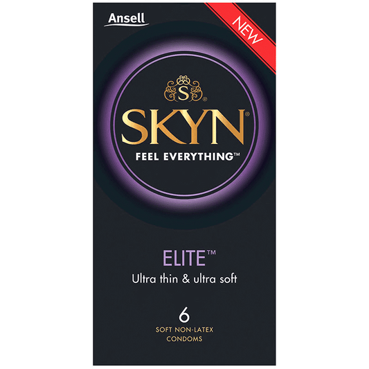 Ansell Skyn Elite Latex Free Condoms 6pk