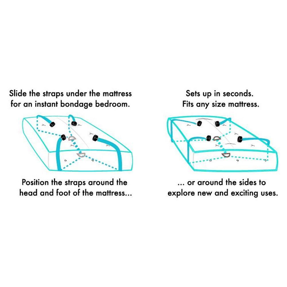 Sportsheets Under The Bed Restraint System-9171