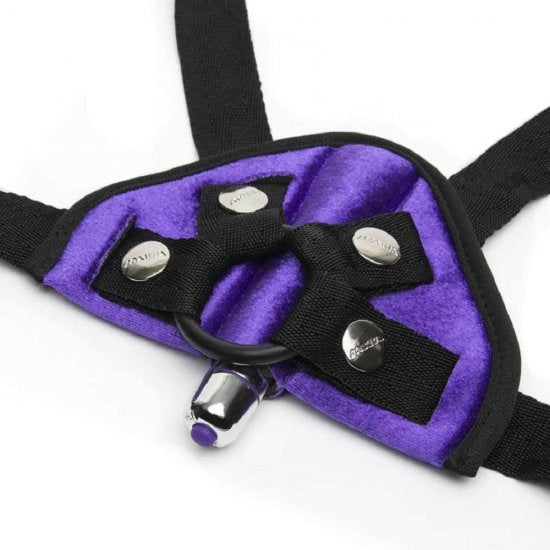 Tantus Vibrating Velvet Harness