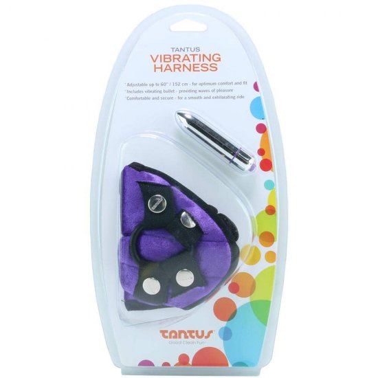 Tantus Vibrating Velvet Harness