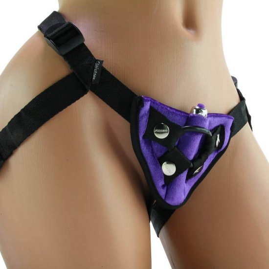 Tantus Vibrating Velvet Harness