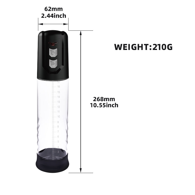 Vscnovelty Suck Vacuum Pumping Penis Pump - Clear