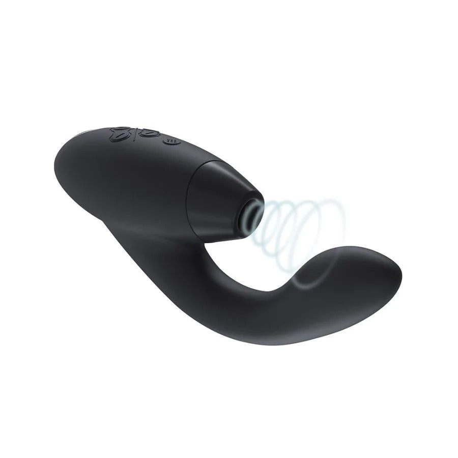 Womanizer The Original Duo Rechargeable G-Spot & Clitoral Stimulator - Black
