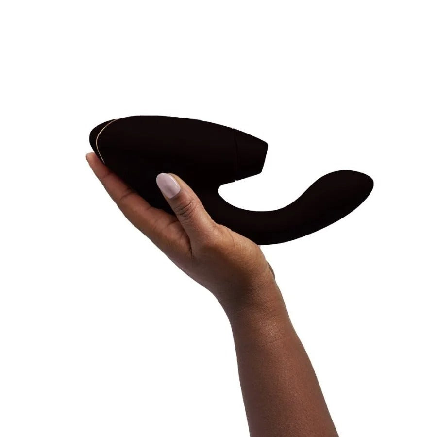 Womanizer The Original Duo Rechargeable G-Spot & Clitoral Stimulator - Black