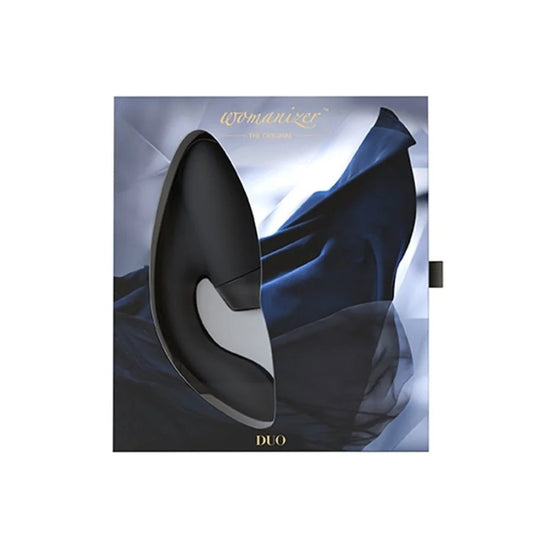 Womanizer The Original Duo Rechargeable G-Spot & Clitoral Stimulator - Black