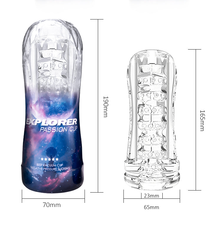 Explorer Passion Masturbation Vacuum Cup