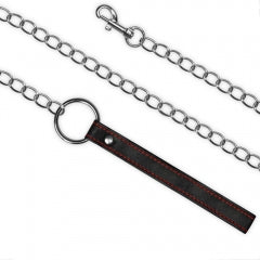 Lovetoy Products Bondage Fetish Collar &amp; Leash Set - Black & Red