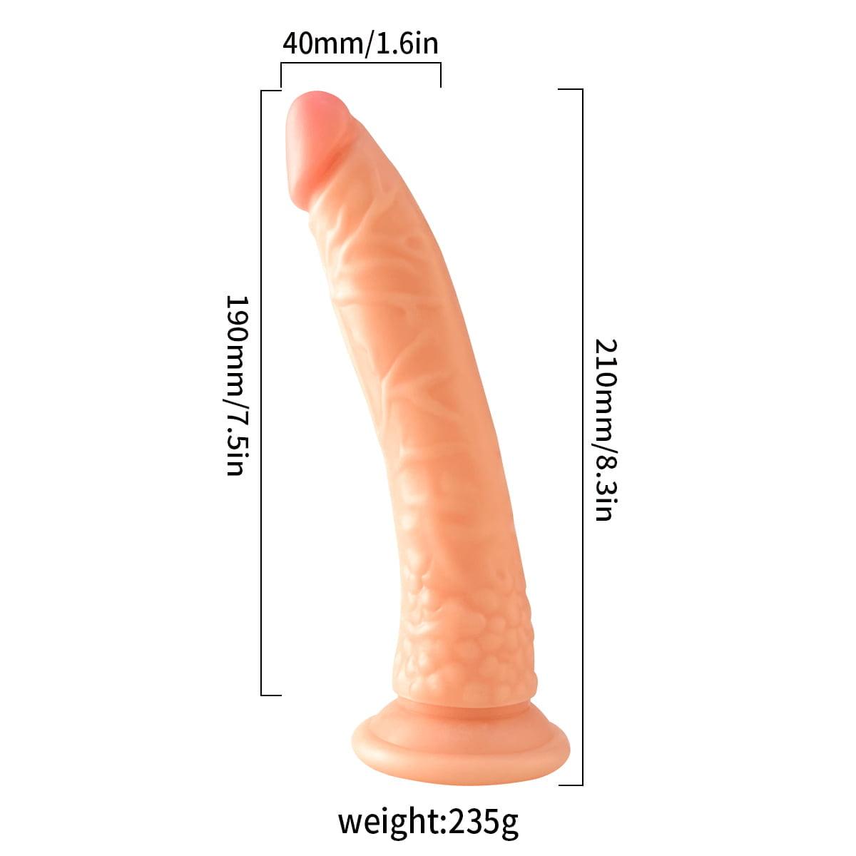 Lance's Cock Ultra Realistic 8.3'' Dildo with Suction Cup