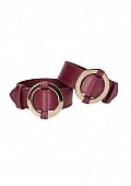 OUCH! Wrist Or Ankle Cuffs - Burgundy