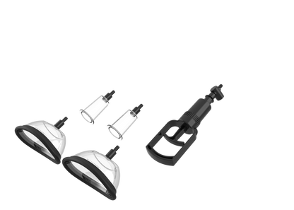 Passion Pump Enhancement Pussy Pump with Nipple Pumps 4pc
