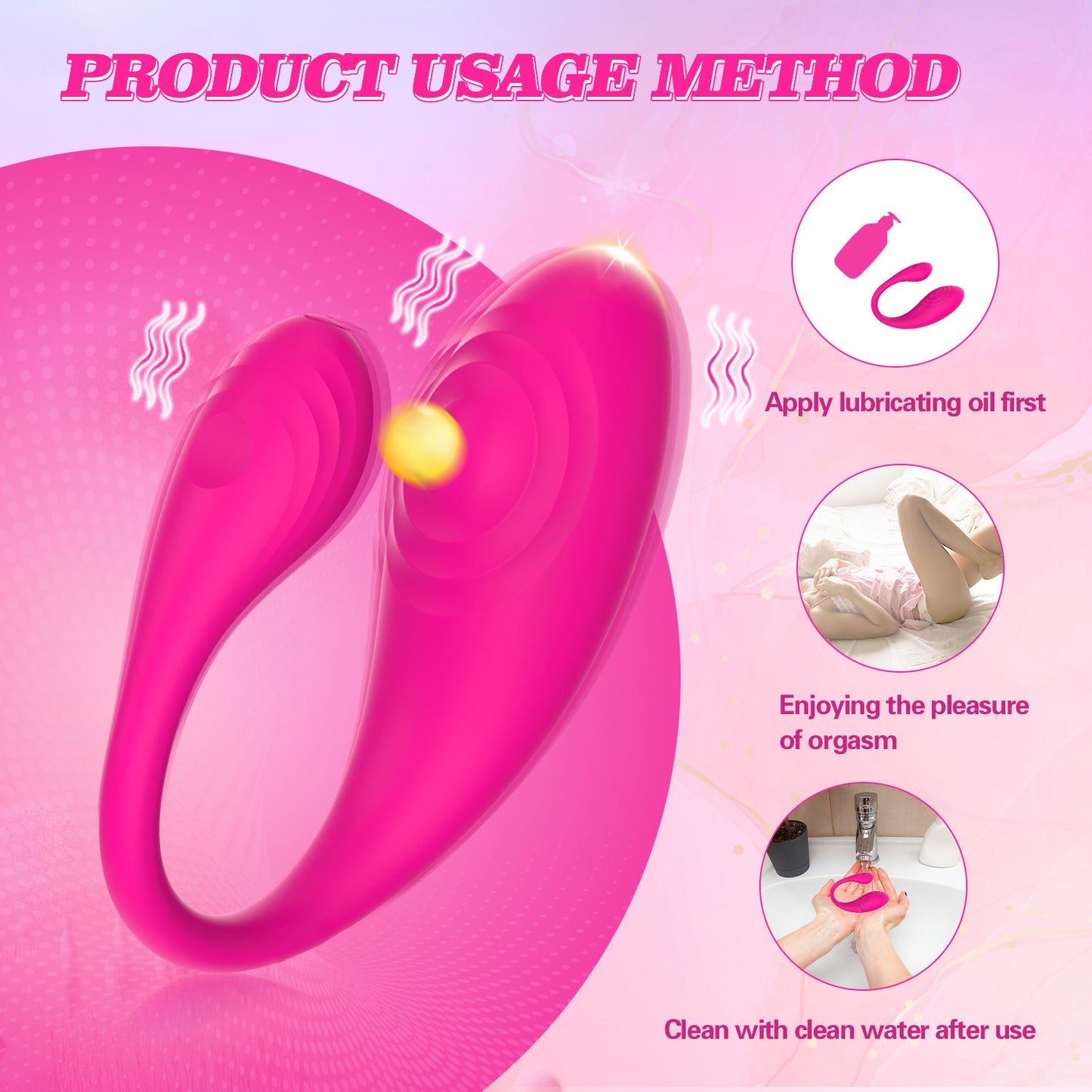 y.Love Letitia Remote Control Couples Vibrator