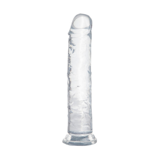 QS-D015XXL Ultra Realistic 10.8'' Dildo - XXLarge - Clear