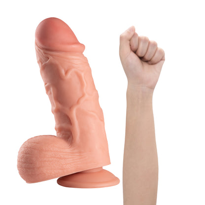 Lance's Cock Ultra Realistic 9.4'' Dildo with Balls - Light