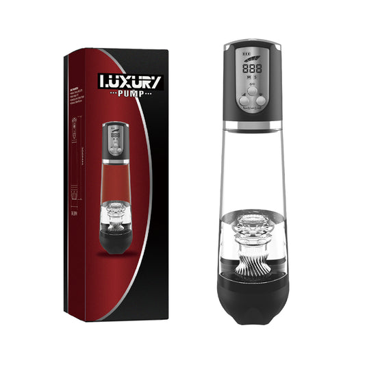 Luxury Rechargeable Vacuum Pump with Sleeve