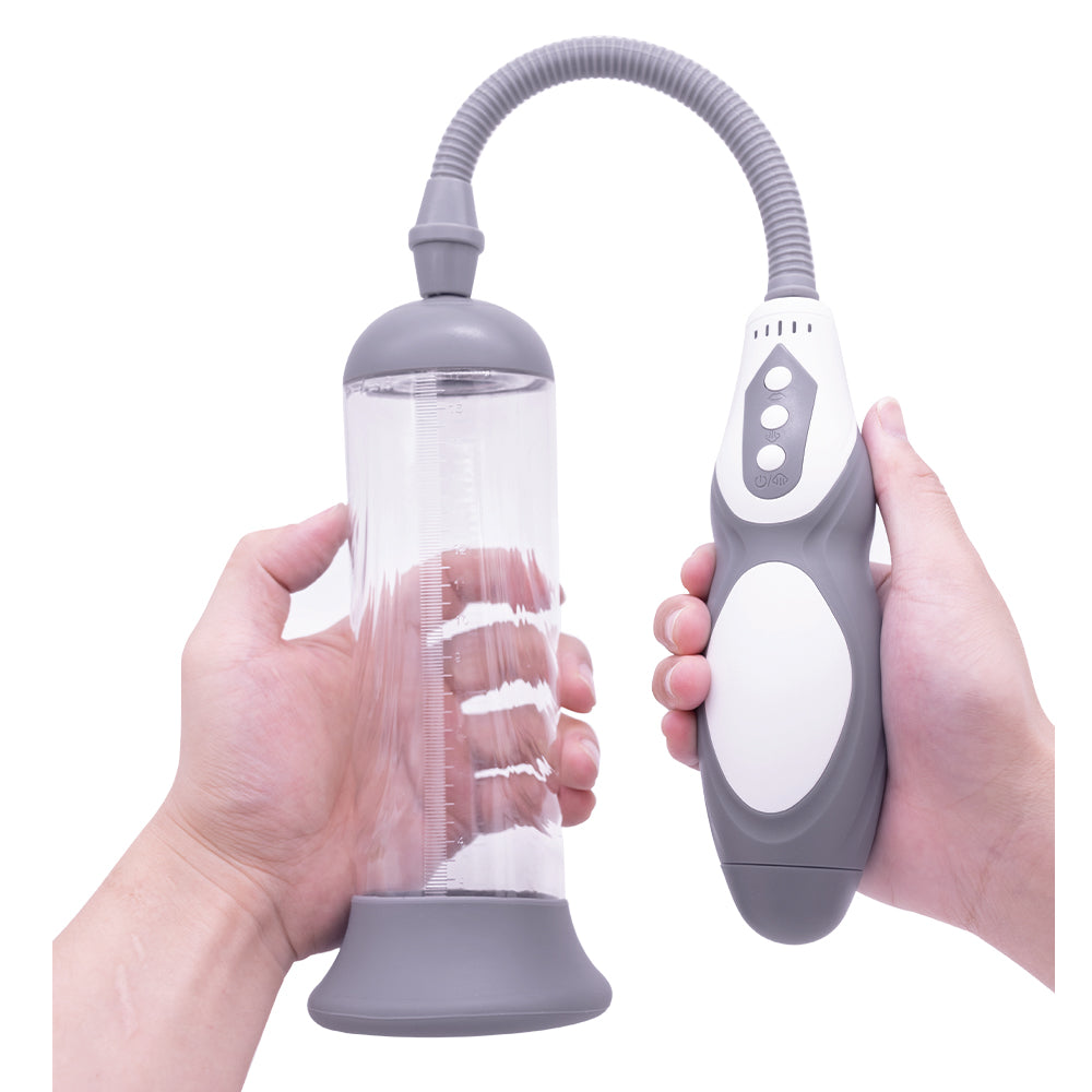 Vscnovelty Suck Vacuum Rechargeable Passion Pump with Masturbation Sleeve