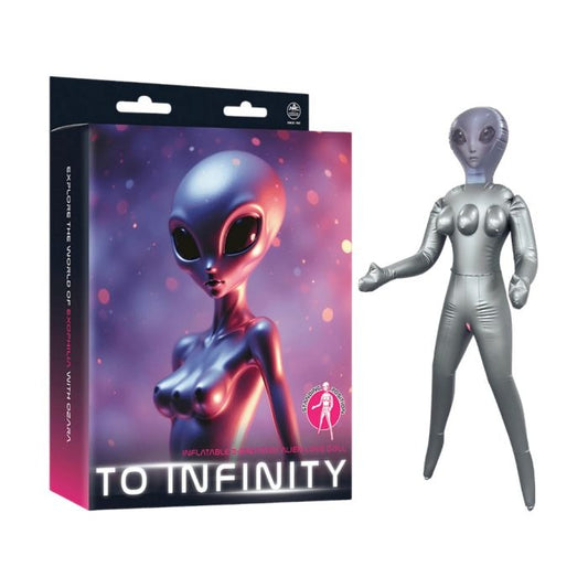 NMC To Infinity Inflatable 3-Breasted Alien Love Doll Ozara