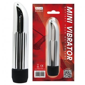 Baile Multi-Speed Mini Vibrator - Silver