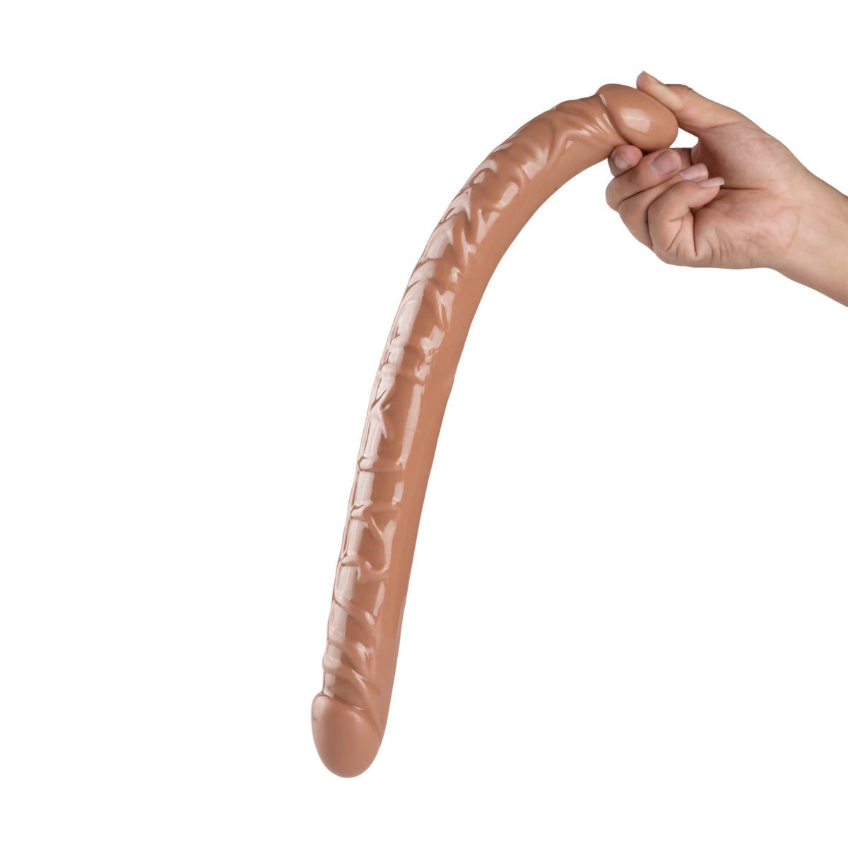 Double Headed 16.5'' Double Ended Dildo - Large - Light