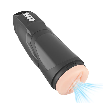 Tigers Roar Rechargeable 360° Vibration & Sucking Vagina Masturbator