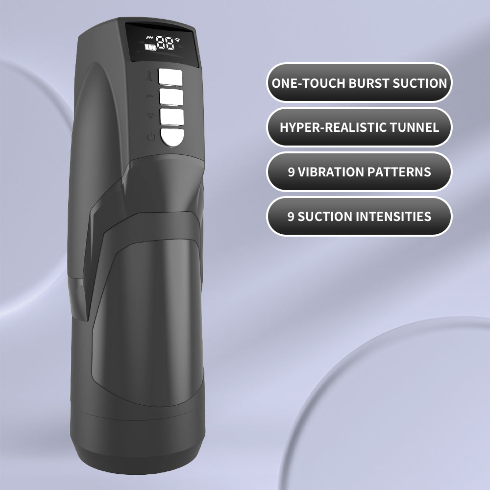 Tigers Roar Rechargeable 360° Vibration & Sucking Vagina Masturbator